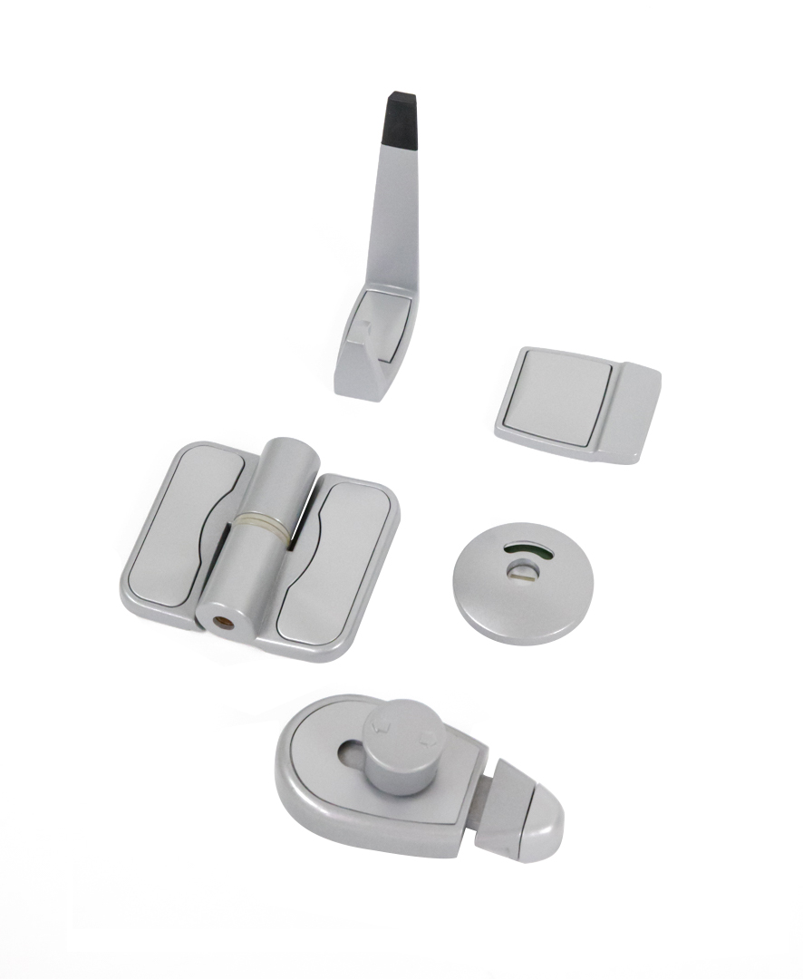 Antimicrobial Advantage Toilet Partition Hardware Kit