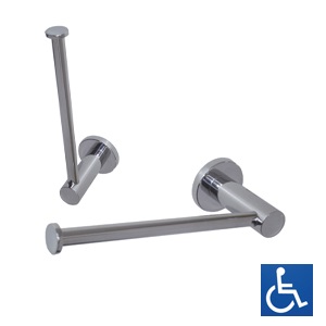 ML6226 Lachlan Chrome Plated Single or Spare Toilet Roll Holder