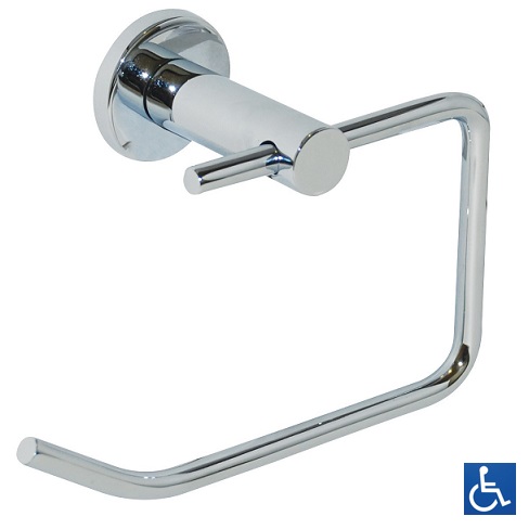 ML6225 Lachlan Chrome Plated Single Toilet Roll Holder