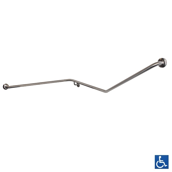 MLR113MKII Flush Mount Wrap Around Grab Rail LH