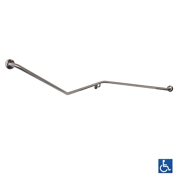 MLR114MKII Flush Mount Wrap Around Grab Rail RH