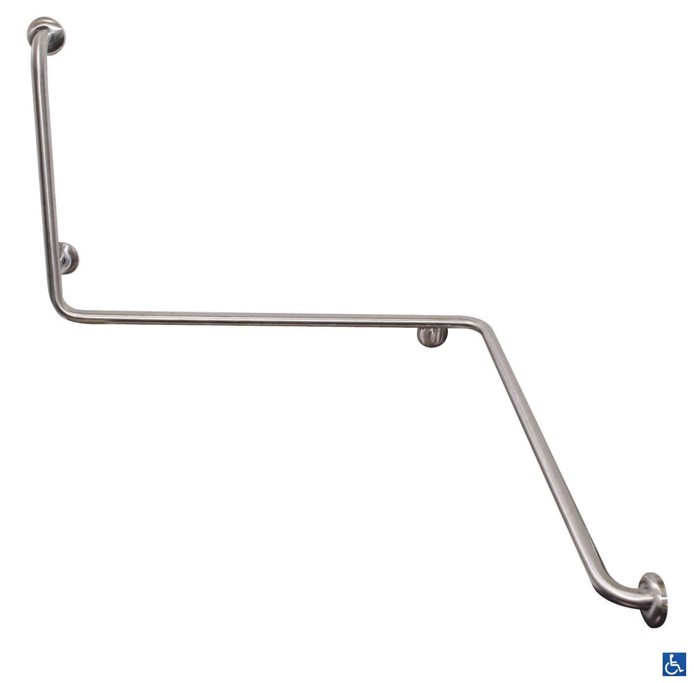 MLR116MKII Flush Mount Wrap Around Grab Rail RH