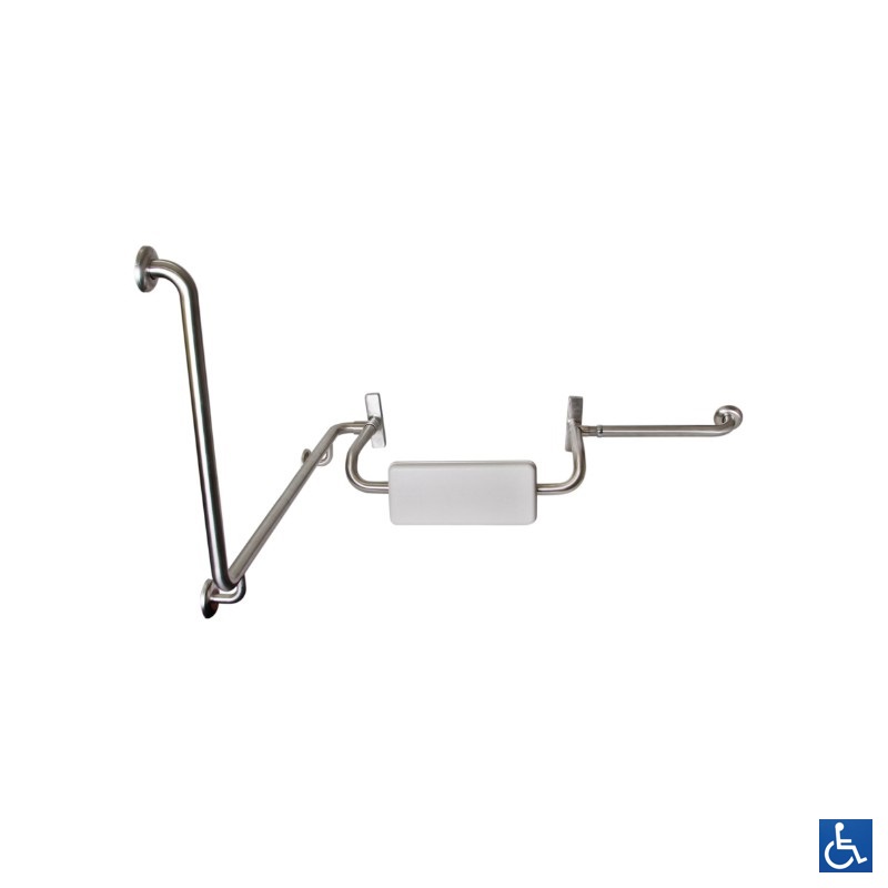 MLR120RH_SET LH Grab Rail &amp; Backrest Set
