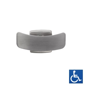 ML211S Double Robe Hook - SS Satin Finish