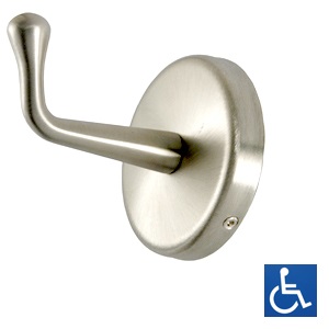 ML216B Concealed Fix HD Coat Hook - SS Bright Finish