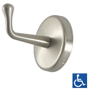 ML216S Concealed Fix HD Coat hook - SS Satin Finish