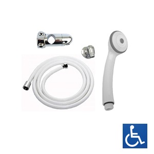 ML22_6511 32mm Grab Rail Shower Kit - White