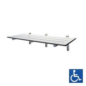 ML991CL Fold Away Shower Seat - Compact Laminate