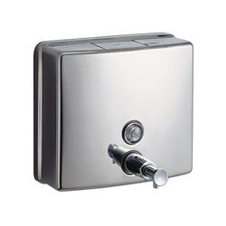 ML603AS Square Soap Dispenser - Stainless Steel