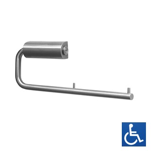 ML4135_2 Double Toilet Roll Holder - Stainless Steel