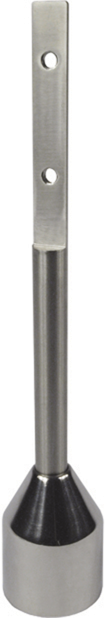 110-Series Rebated Shaft Foot Assembly - Stainless Steel