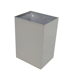 ML924 Stainless Steel 45L Wall Mount Waste Receptacle