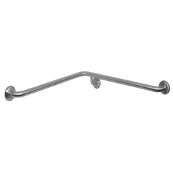 MLR109 LH Corner Wall Flush Mount Shower Grab Rail