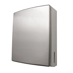 ML725AR Ellipse Rounded Face Paper Towel Dispenser - Stainless Steel 
