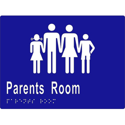 ML16281 Parents Room Braille Sign